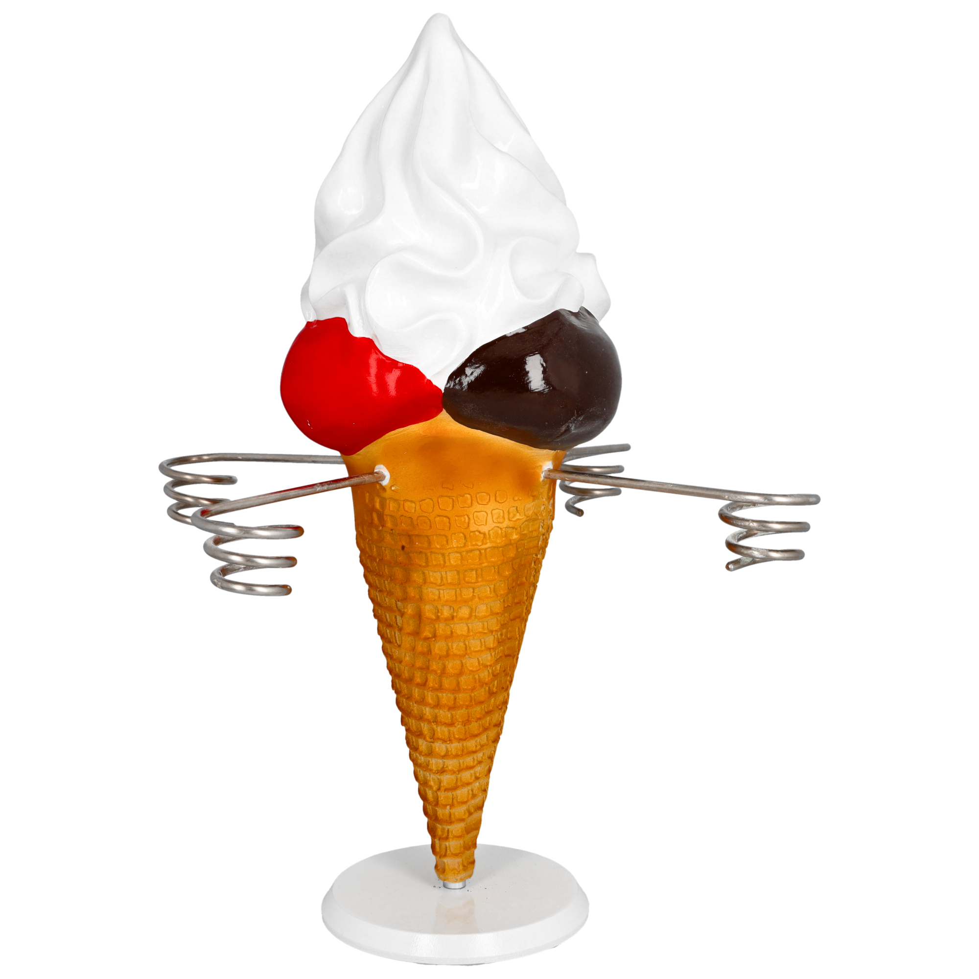 Waffelhalter 4-fach mit Eistüte S44