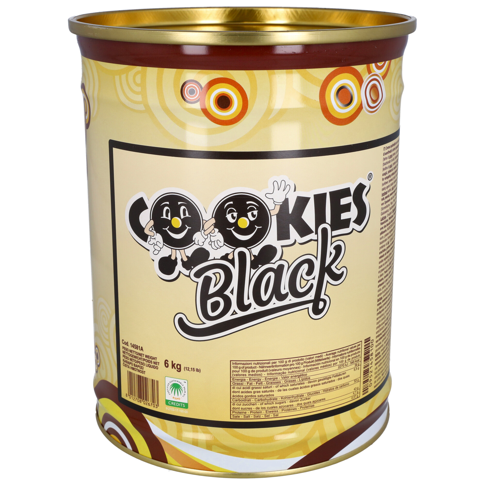 Variegato Cookies Black
