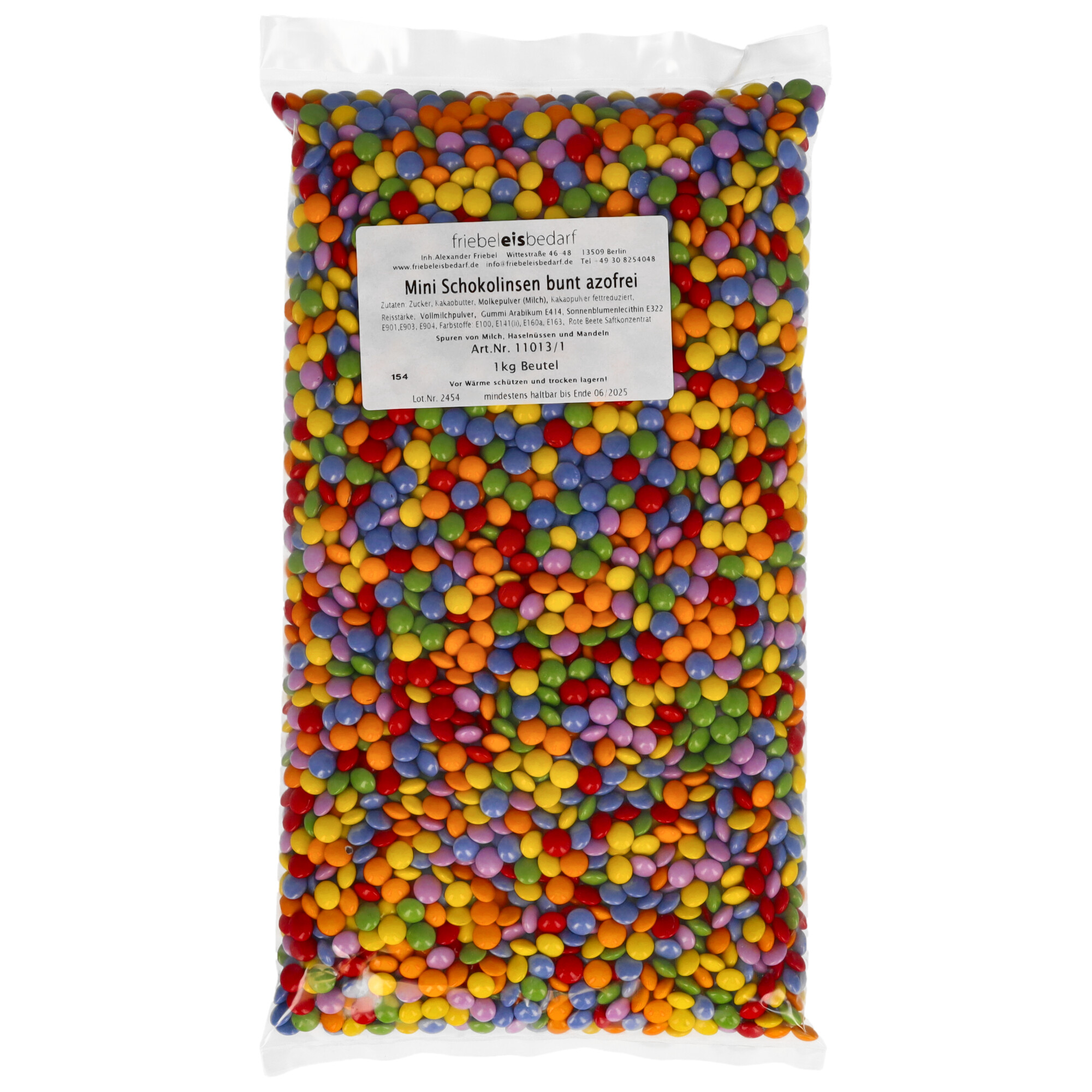 Mini-Schokolinsen bunt