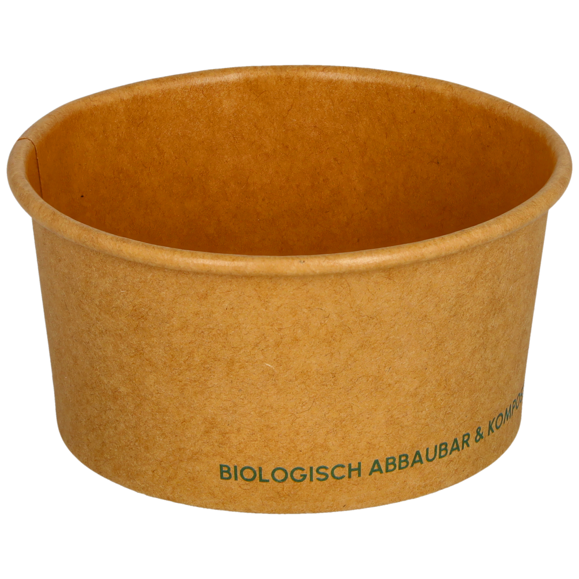 Eisbecher A170 braun, kompostierbar, NEU