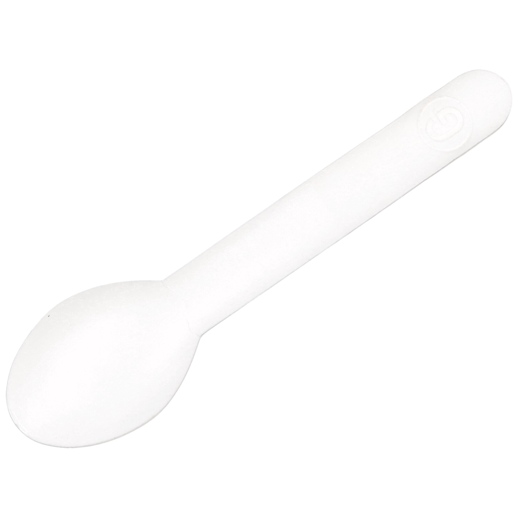 Papier-Löffel 13 weiß