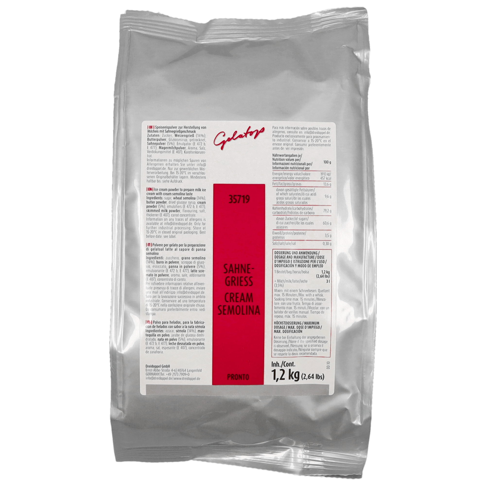 Pronto Sahnegrieß