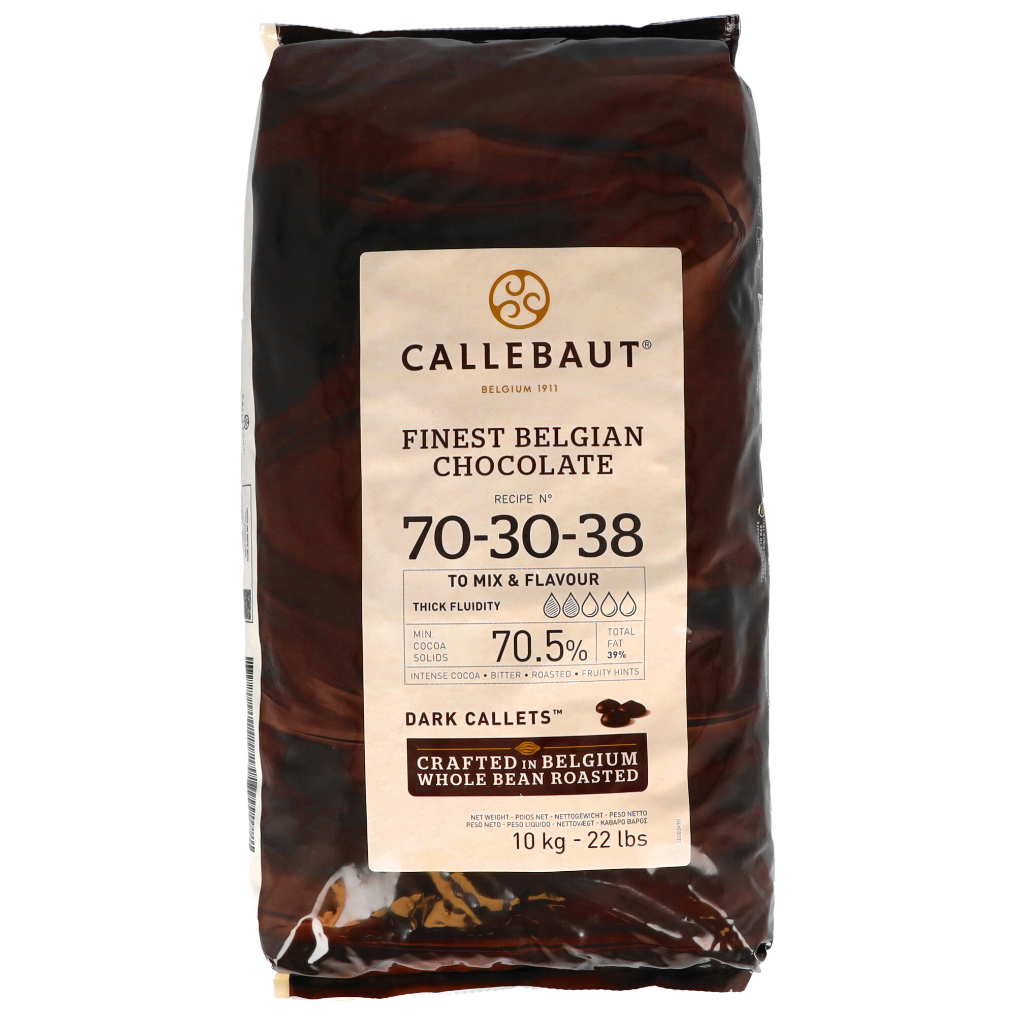 Callets Dunkle Schokolade 70-30-38